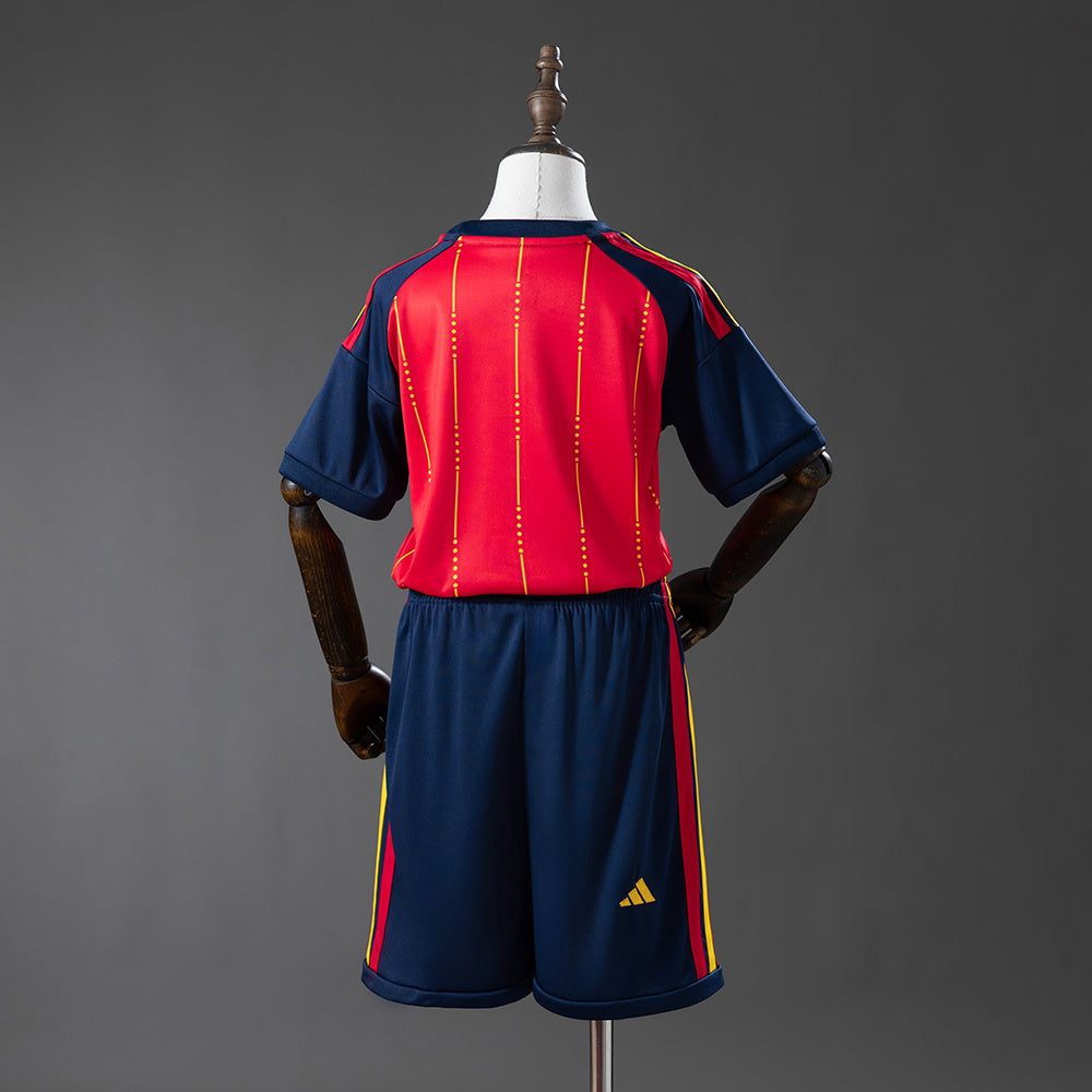 KIDS - 2026 WORLD CUP - SPAIN HOME | JERSEY + SHORT