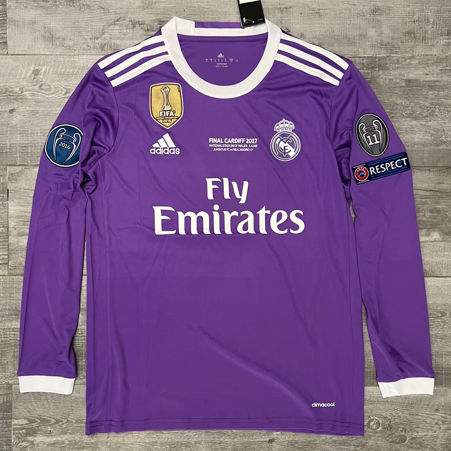2016-17 - REAL MADRID AWAY HOSSZÚ UJJÚ | RETRO