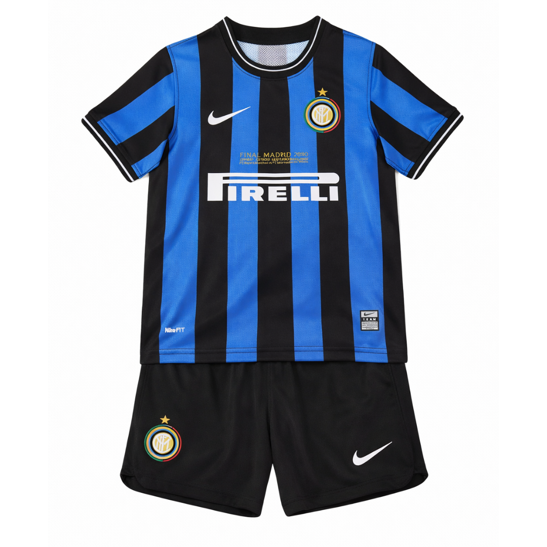 KIDS - 2009-10 INTER MILAN HOME RETRO | JERSEY + SHORT