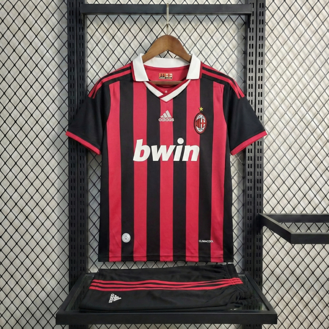 KIDS - 2009-10 MILAN HOME RETRO | JERSEY + SHORT