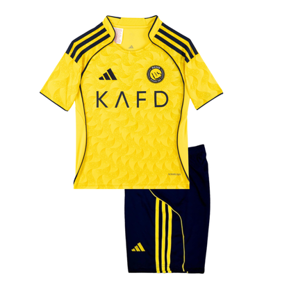 KIDS - 2025 AL NASSR HOME | JERSEY + SHORT