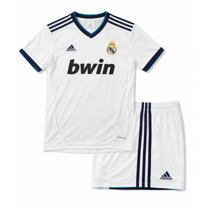 KIDS - 2012-13 REAL MADRID HOME RETRO | JERSEY + SHORT