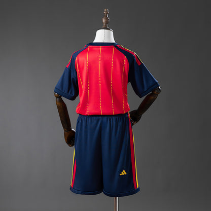 KIDS - 2026 WORLD CUP - SPAIN HOME | JERSEY + SHORT
