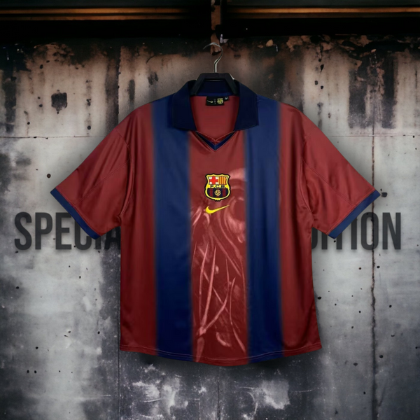 【レア】Barcelona 赤 ジップアップシャツ Vintage Adidas Barcelona Soccer Jacket Men's Size XL Futbol