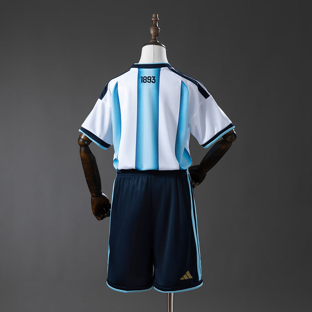 KIDS - 2026 WORLD CUP - ARGENTINA HOME | JERSEY + SHORT