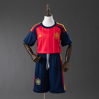 KIDS - 2026 WORLD CUP - SPAIN HOME | JERSEY + SHORT