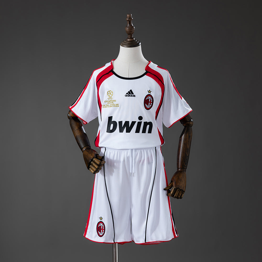 KIDS - 2006-07 ACM AWAY RETRO | JERSEY + SHORT (NEW)