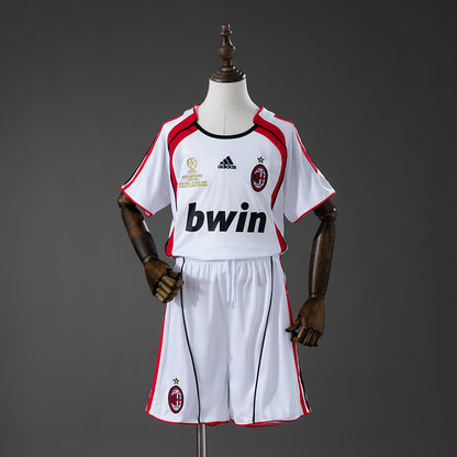 KIDS - 2006-07 ACM AWAY RETRO | JERSEY + SHORT (NEW)