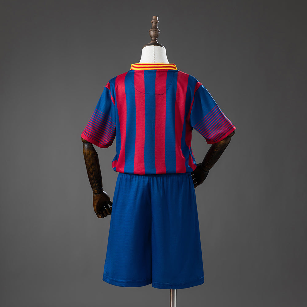 KIDS - 2013-14 FCB HOME RETRO | JERSEY + SHORT (NEW)