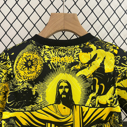 Niños - 2024-25 - Brasil Corcovado Yellow | Jersey + corto