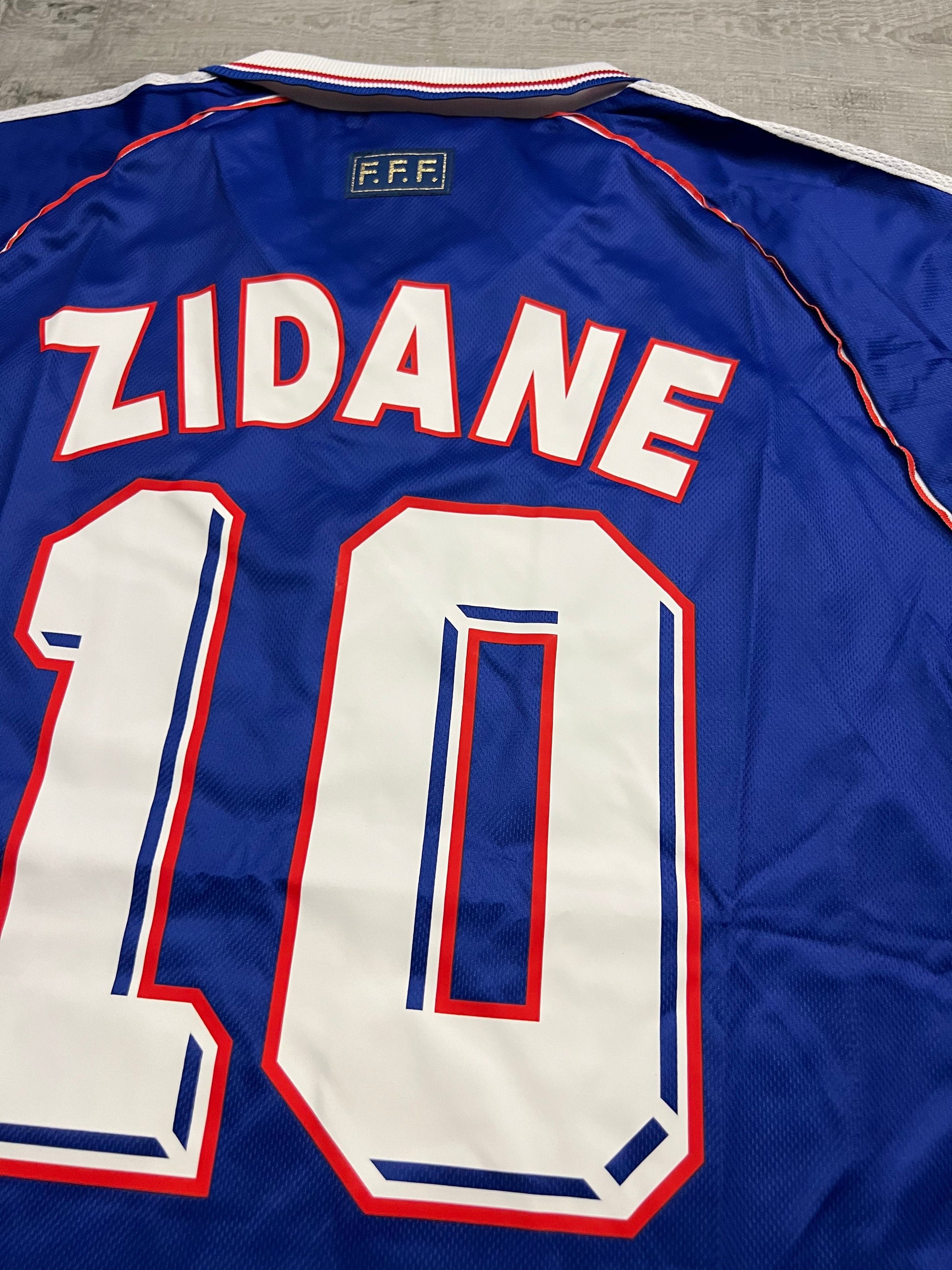 Maglia da casa a maniche lunghe Francia - 1998 – Retro Football Shirts Maglia da casa a maniche lunghe Francia - 1998 – Retro Football Shirts